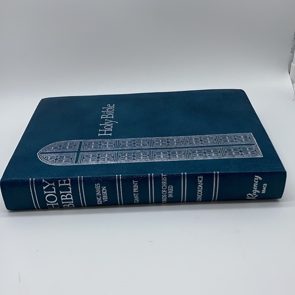 Giant Print Reference Bible with Concordance King James Version Bonded Leather - Picture 3 of 16